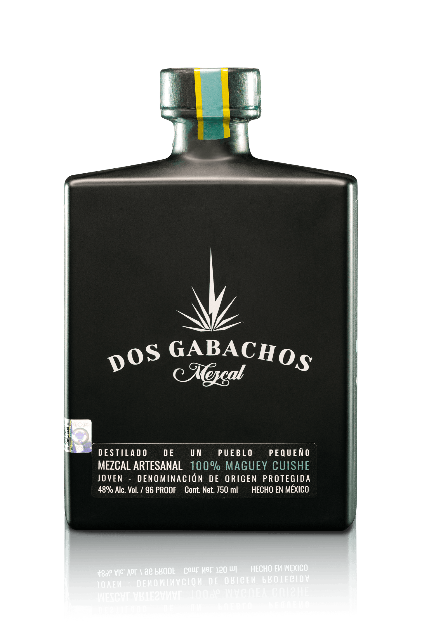 Dos Gabachos Cuishe Mezcal - 15 Year WILD Agave (Rodrigo Martinez, San Baltazar) 750ML/98 Proof