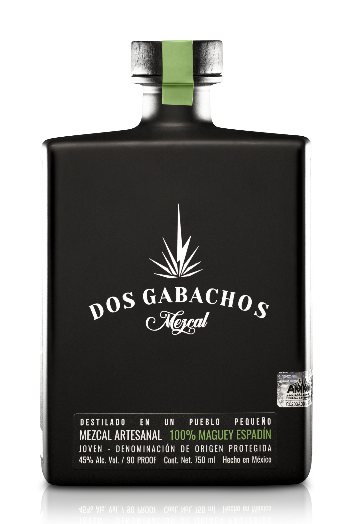 Dos Gabachos Mezcal Artesanal "The Flagship" Espadín Agave 90 Proof