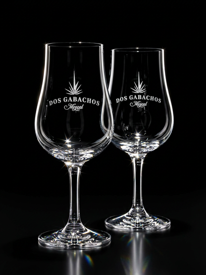 Dos Gabachos stemmed glass - Set of 2